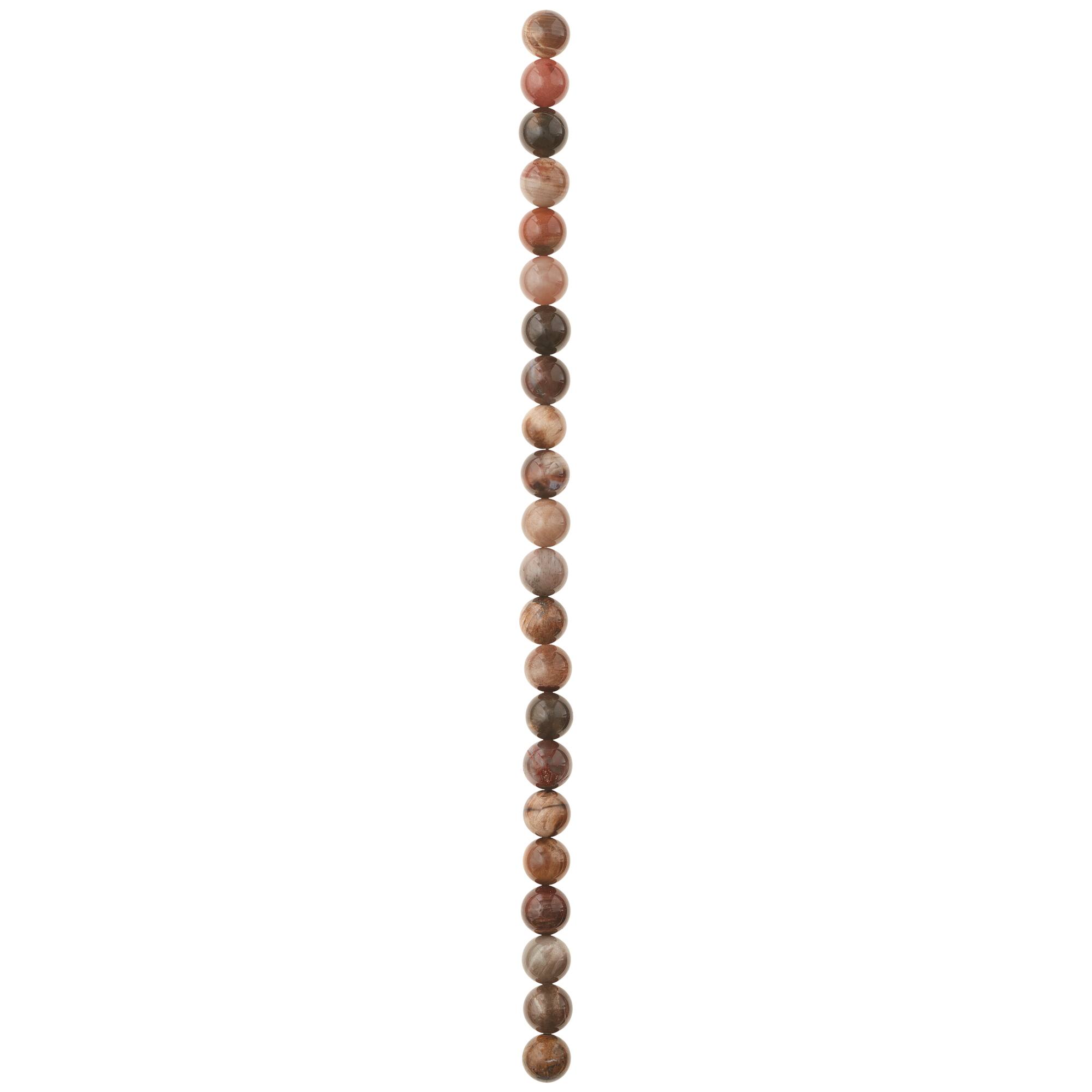 Wood Opalite Round Beads by Bead Landing®, 8mm